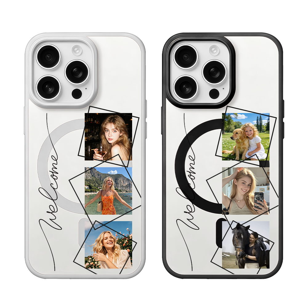 Phone Cases Personalised - DIY Customized Personality Photo Magnetic Phone