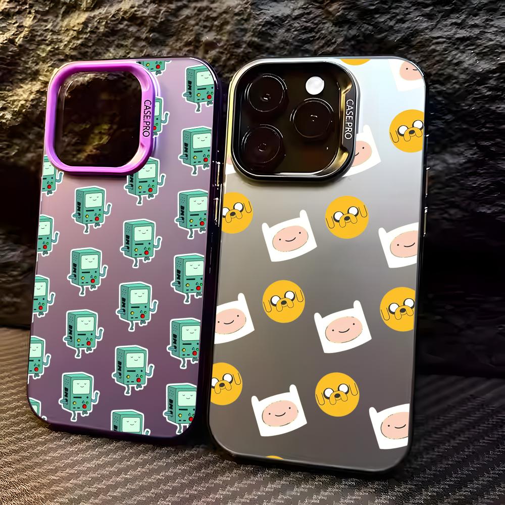 Phone Cases Rugged - A-Adventure Cartoon T-Time Phone Case For
