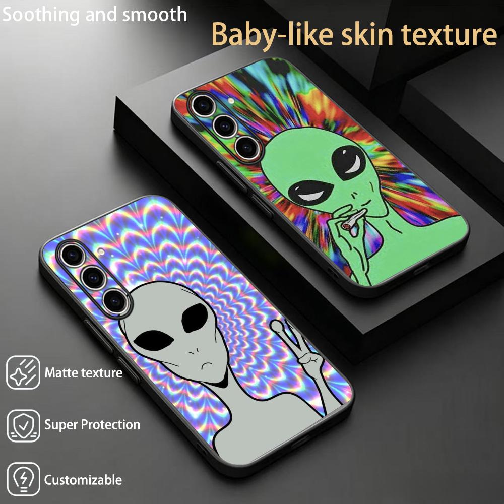 Cute Cartoon Case - Cartoon Alien Cute Fashion Design Phone
