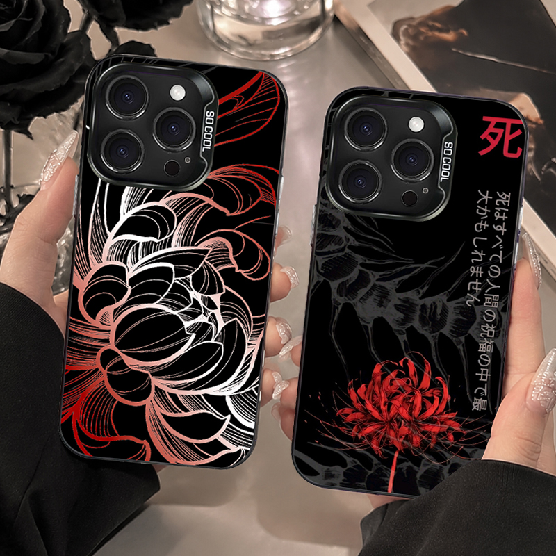 Phone Cases Tokyo - TOKYO GHOUL RED SPIDER LILY SKULL