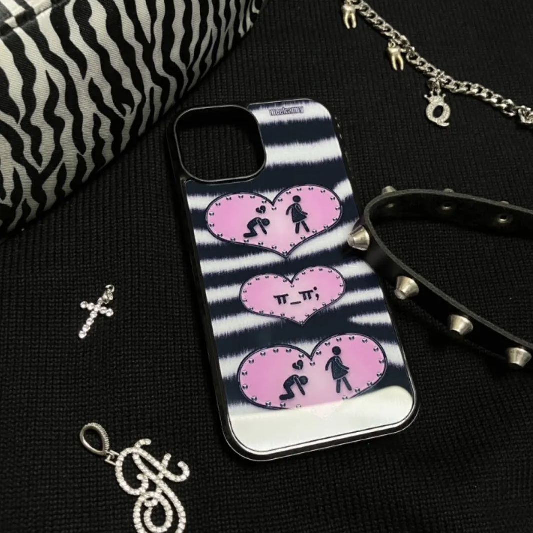 Niche Personality Ins Black an – Phone Cases Customized recenzja i cena