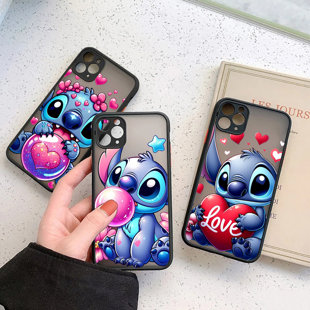 Cute Stitch Love Matte Translu – Phone Cases Rugged recenzja i cena