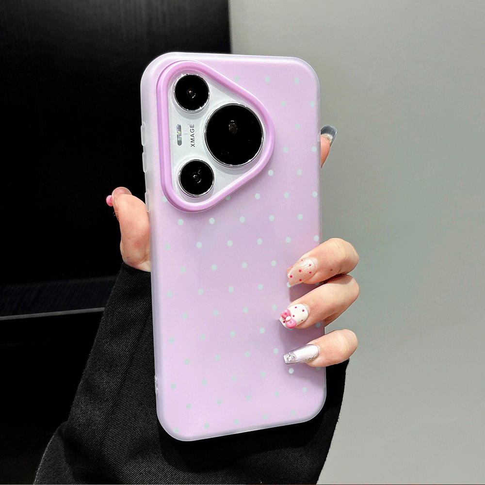 Adorable Light Blue Polka Dot  – Phone Cases Blue recenzja i cena