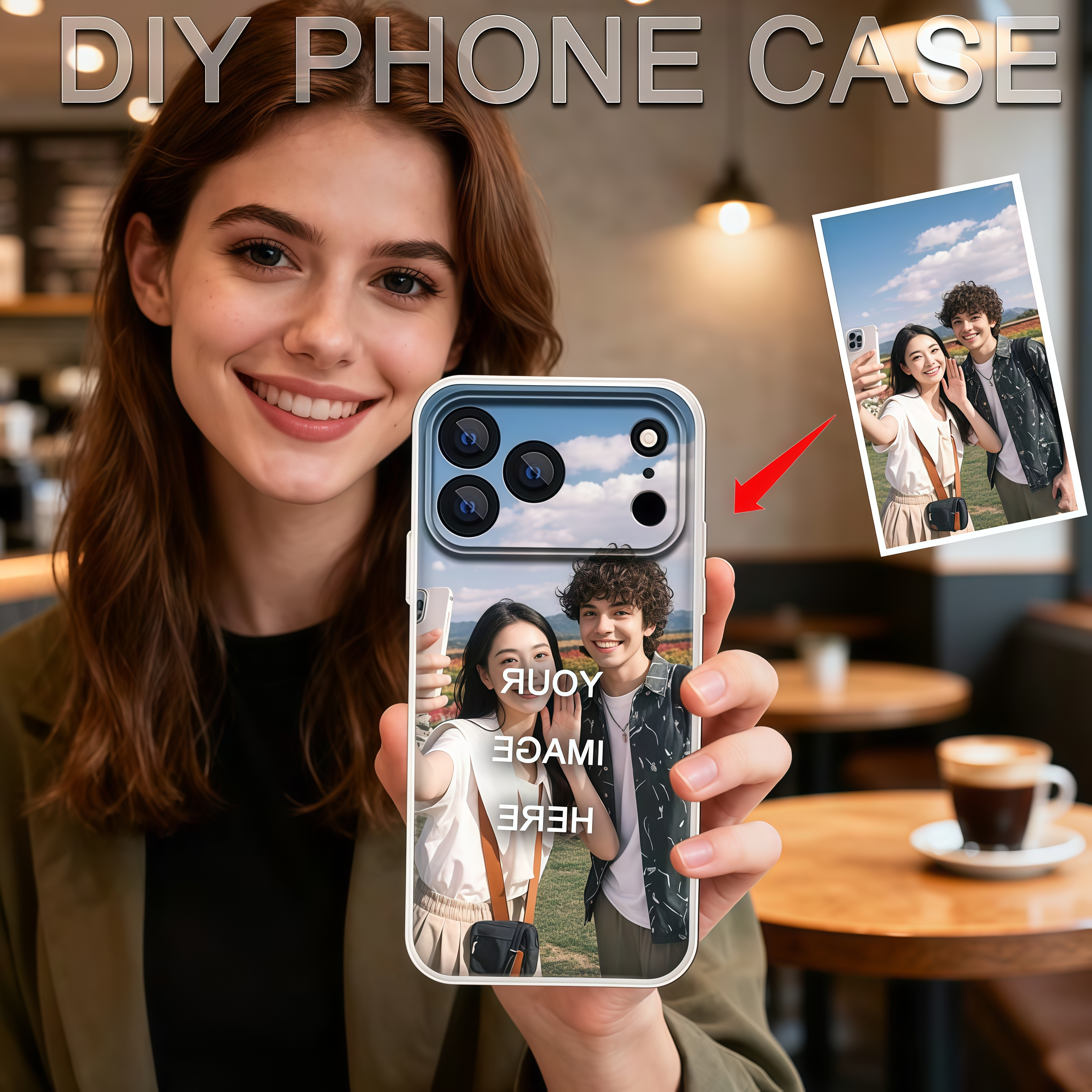 DIY Photo Customized Frosted C – Phone Cases Customized recenzja i cena