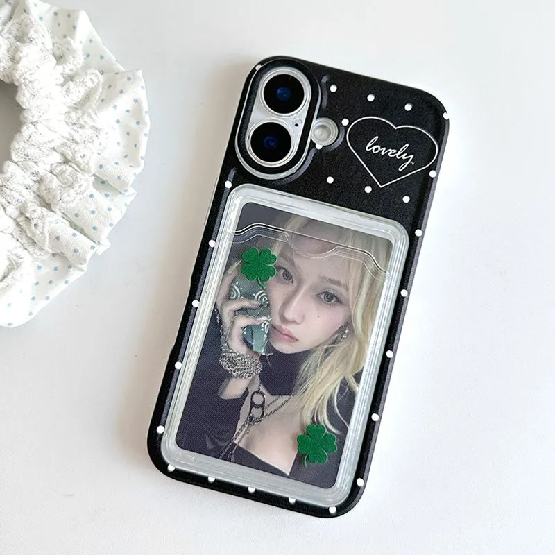 Korean ins Cute Polka Dot Cart – Cute Cartoon Case recenzja i cena