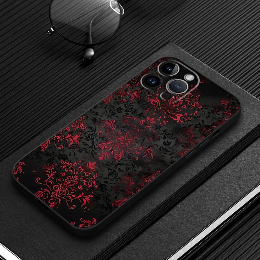 Black And Red Sexy Lace Phone  – Phone Cases Mous recenzja i cena