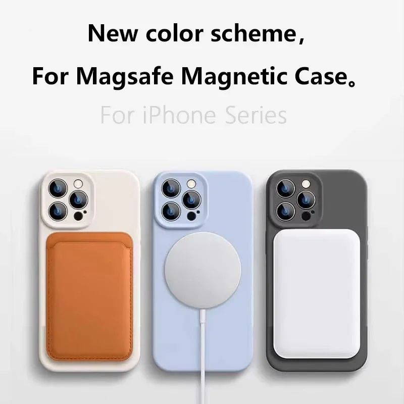 Magnetic Liquid Soft Silicone  – Phone Cases Arc recenzja i cena