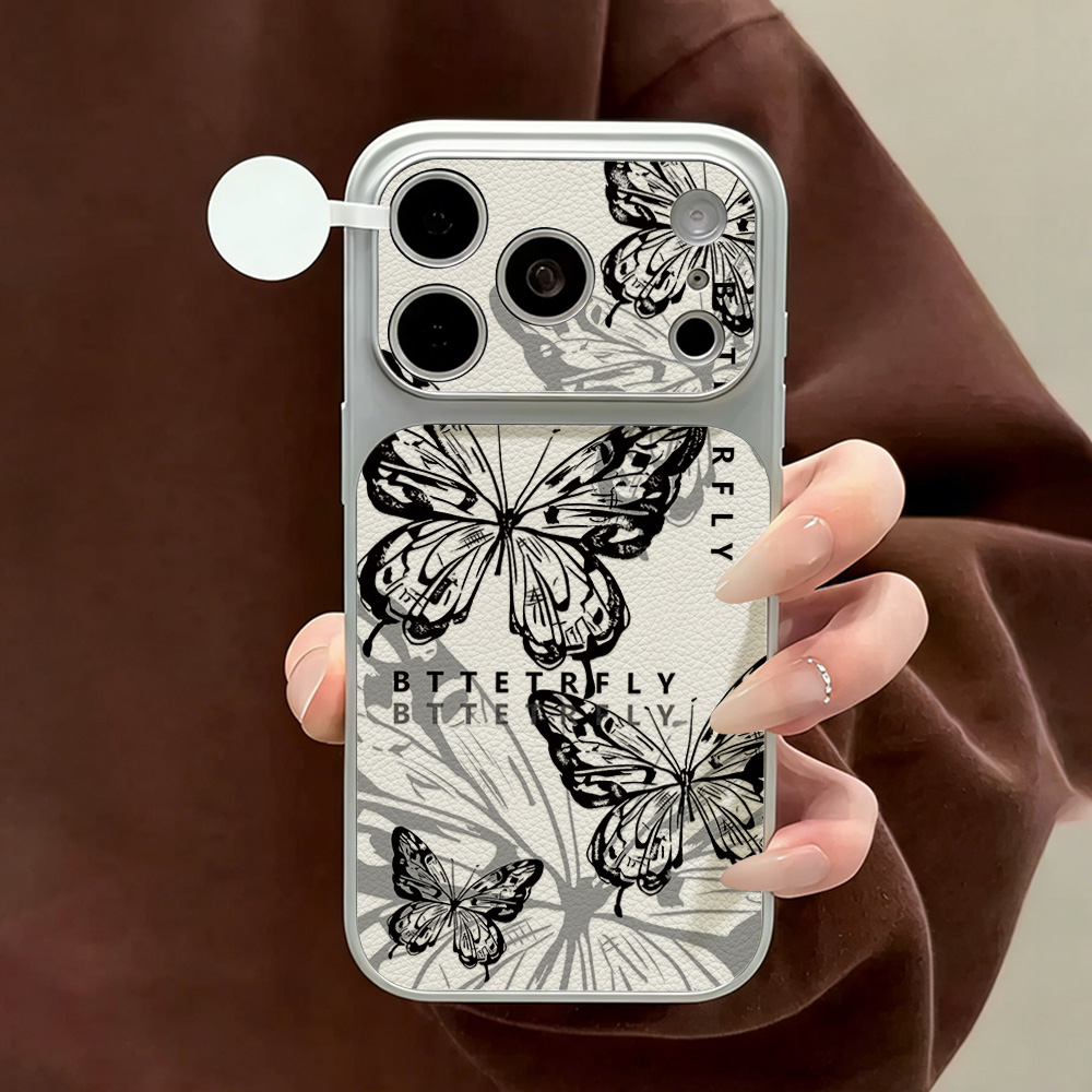 Blue Butterfly PU Leather Phon – Phone Cases Blue recenzja i cena
