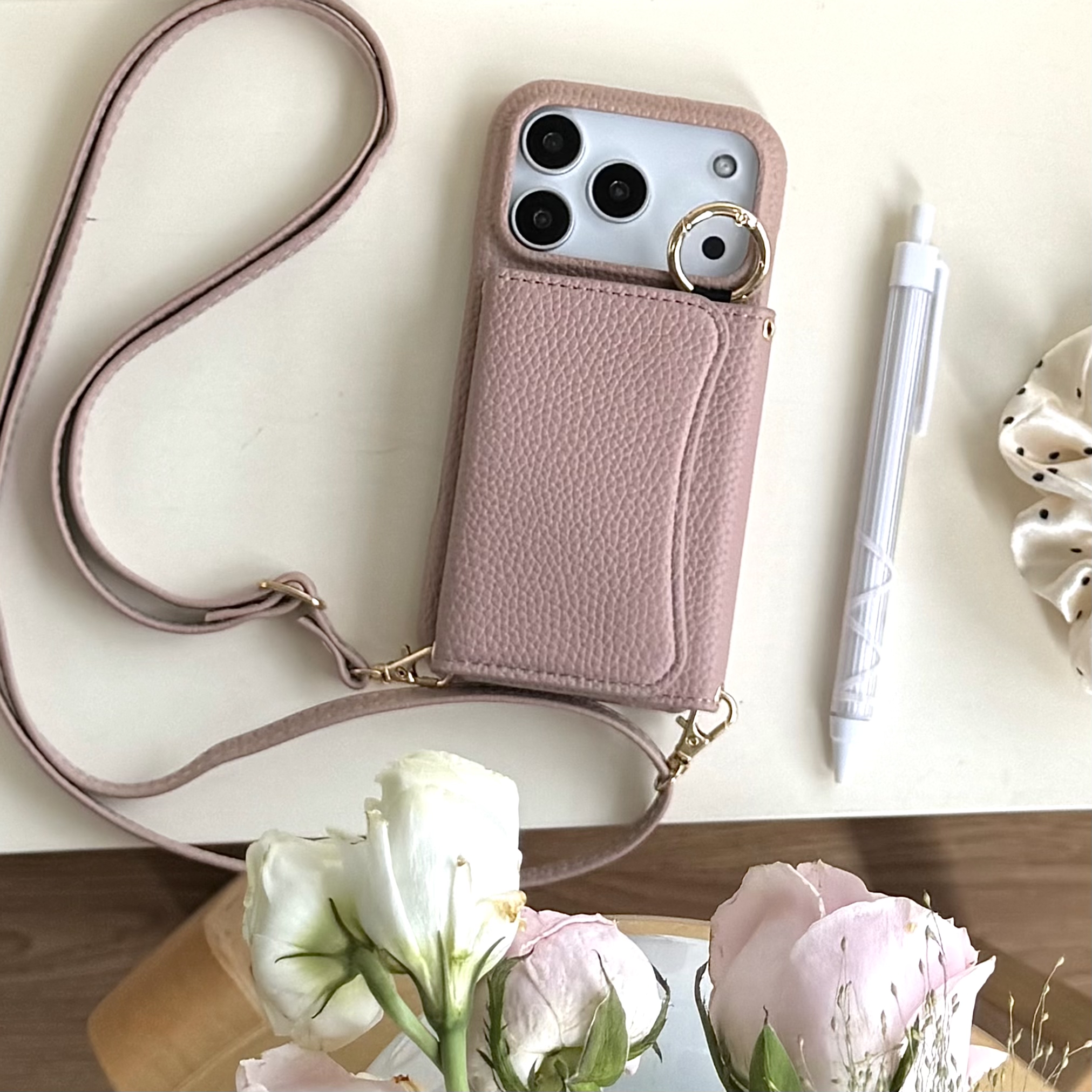 Semi-Circular Crossbody Ring H – Phone Cases With Wallet recenzja i cena