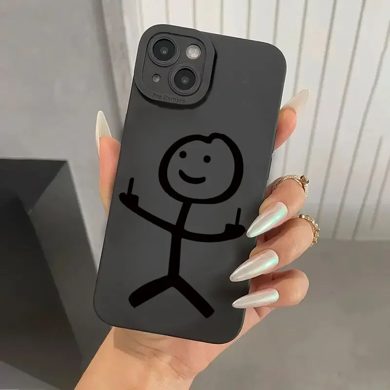 Cute Cartoon Matchman Matte Si – Phone Cases Rugged recenzja i cena