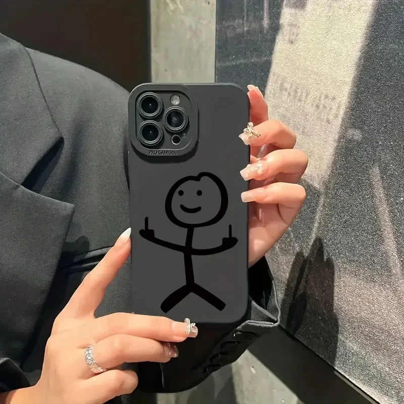 Cute Cartoon Matchman Matte Si – Phone Cases Rugged recenzja i cena