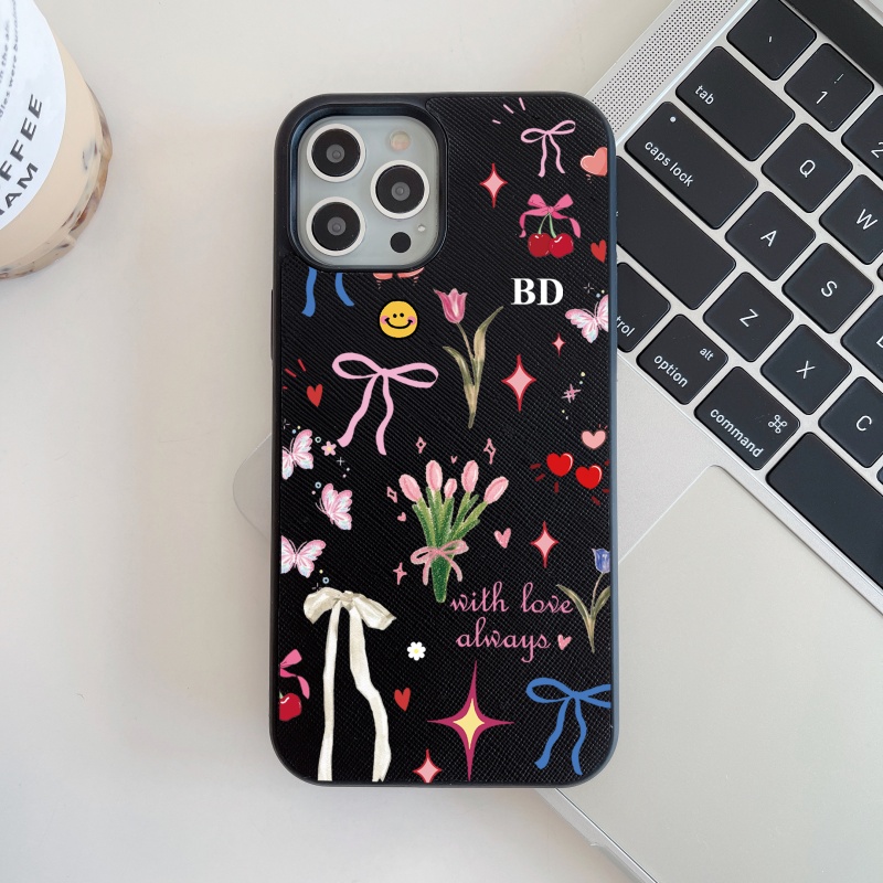 Custom Name Initials Blossom F – Phone Cases Customized recenzja i cena