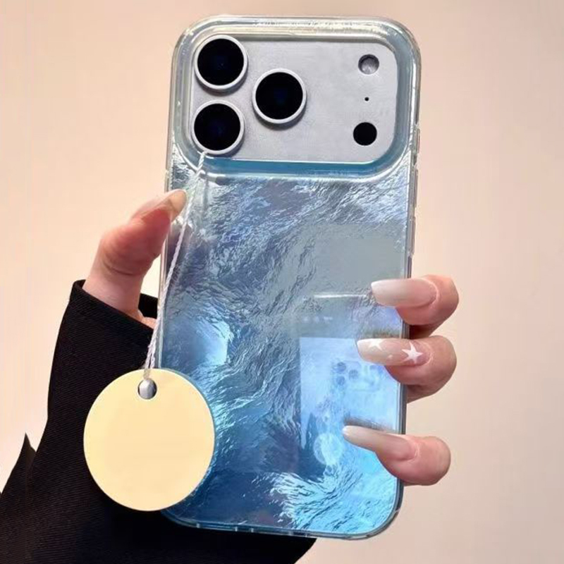 INS Style Blue Blending Print  – Phone Cases Blue recenzja i cena
