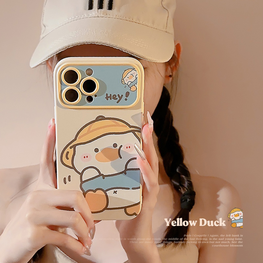 Korean Cartoon Yellow Duck Pho – Phone Cases Mous recenzja i cena