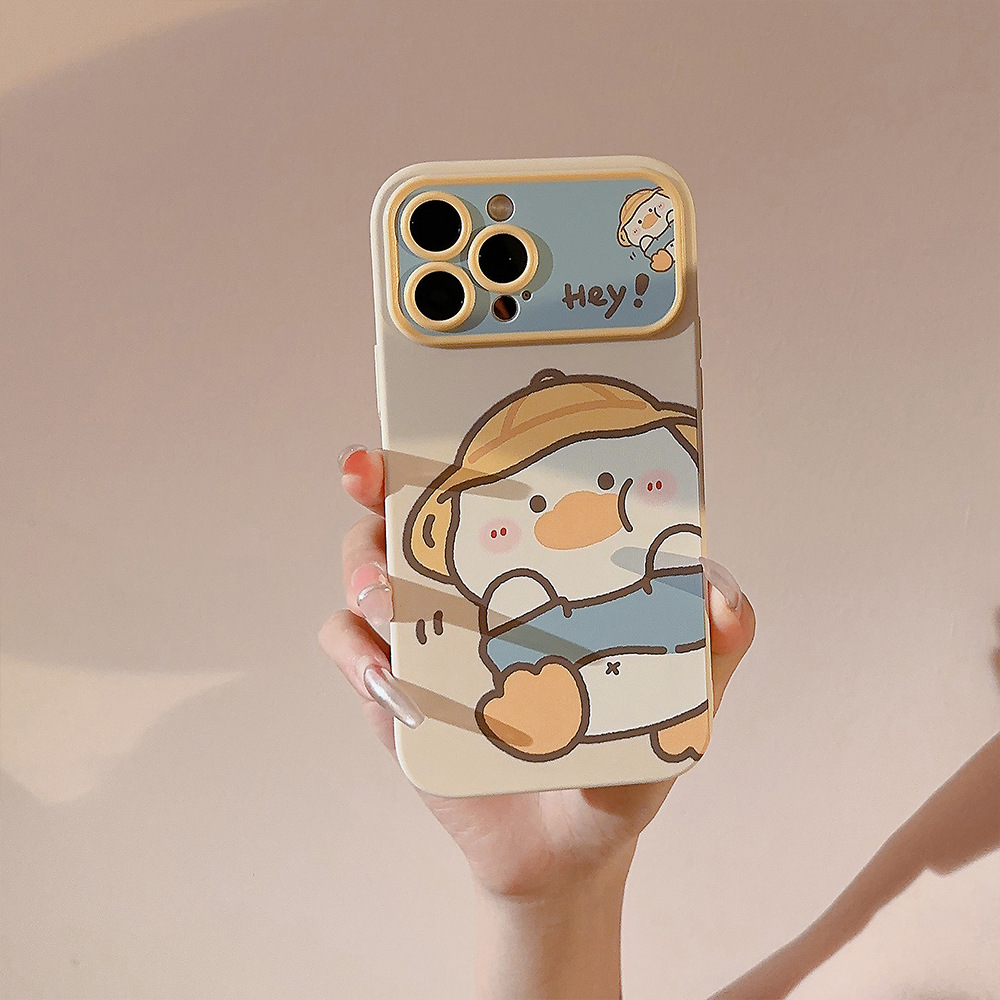 Korean Cartoon Yellow Duck Pho – Phone Cases Mous recenzja i cena
