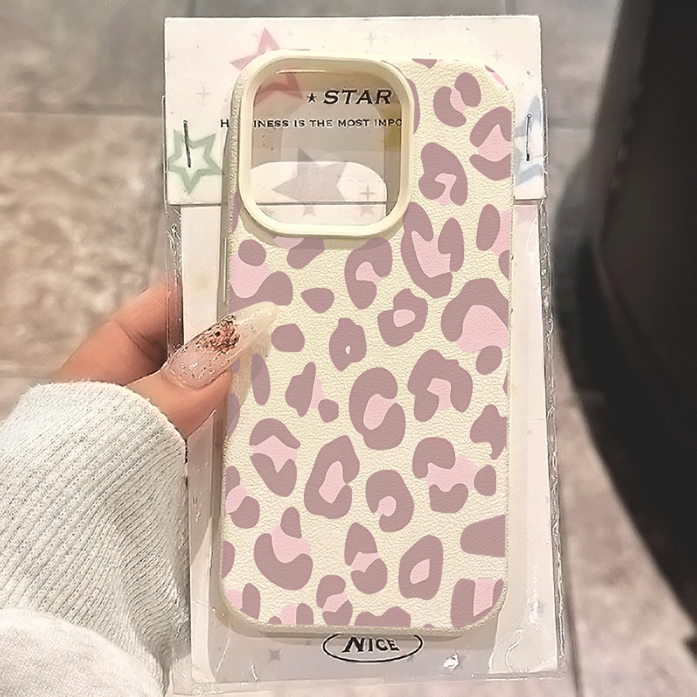 Pale Purple Leopard Print Phon – Phone Cases Rugged recenzja i cena