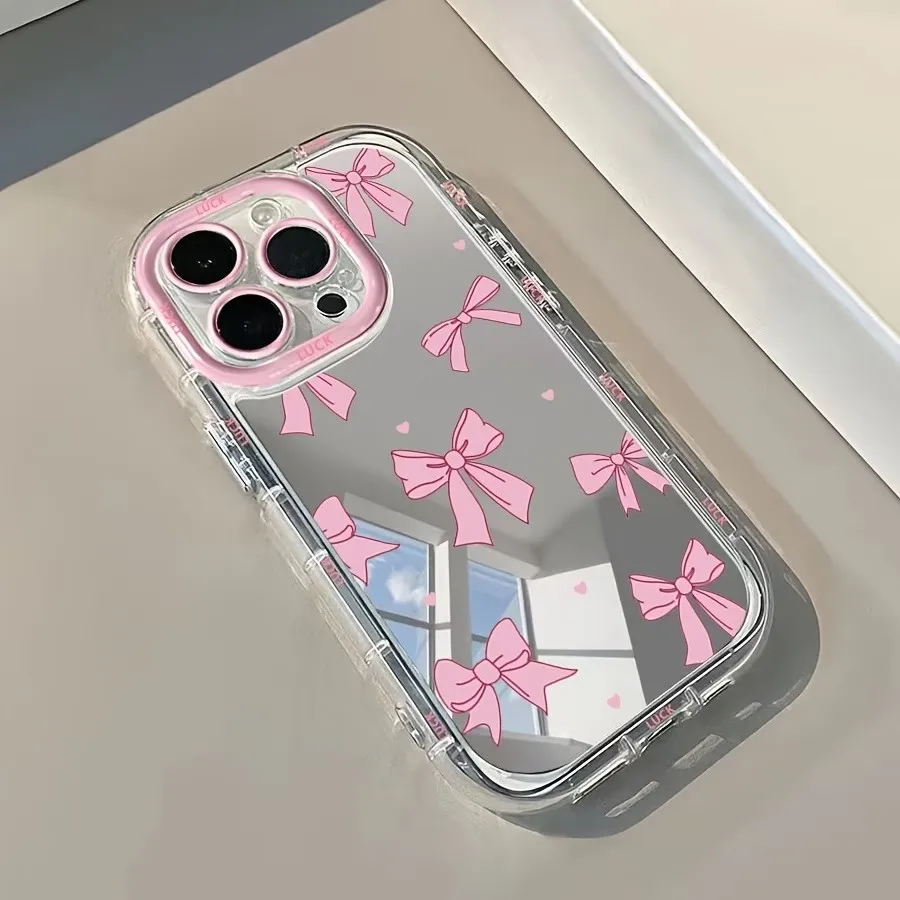 Simple Blue Pink Bow Girl Cute – Phone Cases Blue recenzja i cena