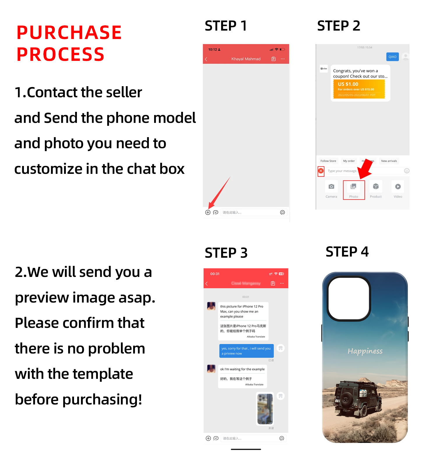 Korean Custom Image Tough Phon – Phone Cases Personalised recenzja i cena