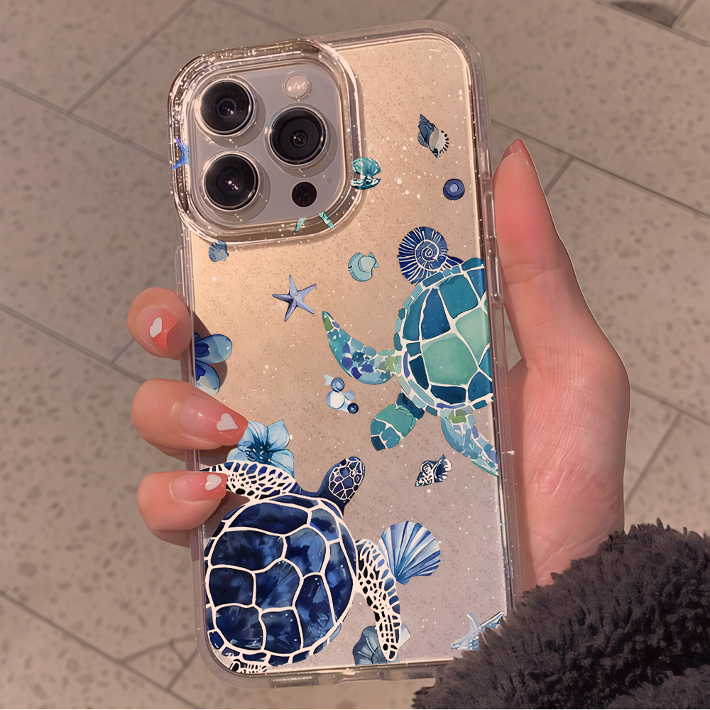 Summer Sea Turtles Clear Glitt – Phone Cases Arc recenzja i cena