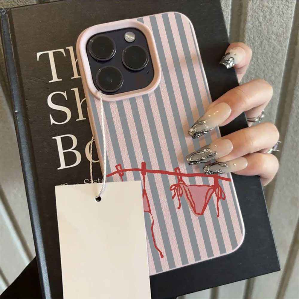 Blue White Striped Bikini Phon – Phone Cases Rugged recenzja i cena