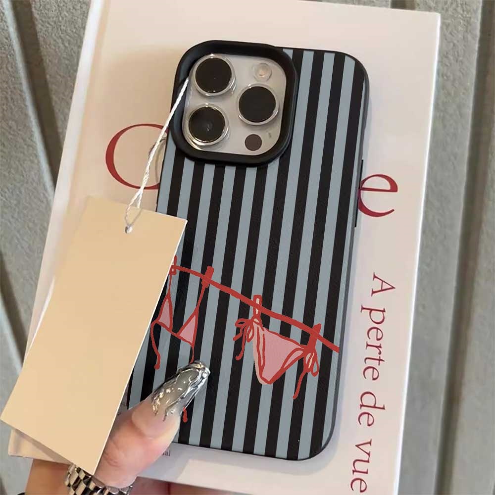 Blue White Striped Bikini Phon – Phone Cases Rugged recenzja i cena
