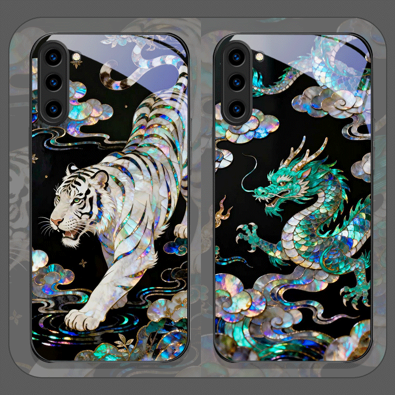 Stylish Tiger Dragon Marble Te – Phone Cases For Samsung Galaxy recenzja i cena