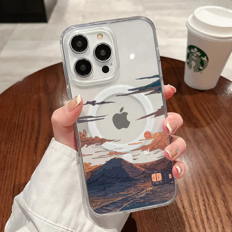 Sunset Pattern Fashion Phone C – Phone Cases Mous recenzja i cena