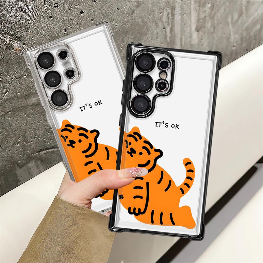 Cute Cartoon Tiger Case for Sa – Cute Cartoon Case recenzja i cena