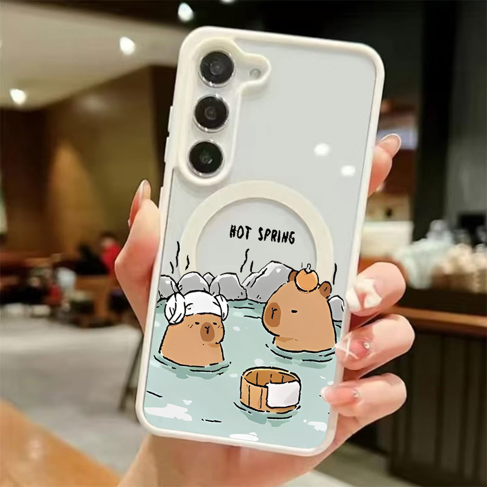 Color Transparent Magnetic Pho – Phone Cases For Samsung Galaxy recenzja i cena
