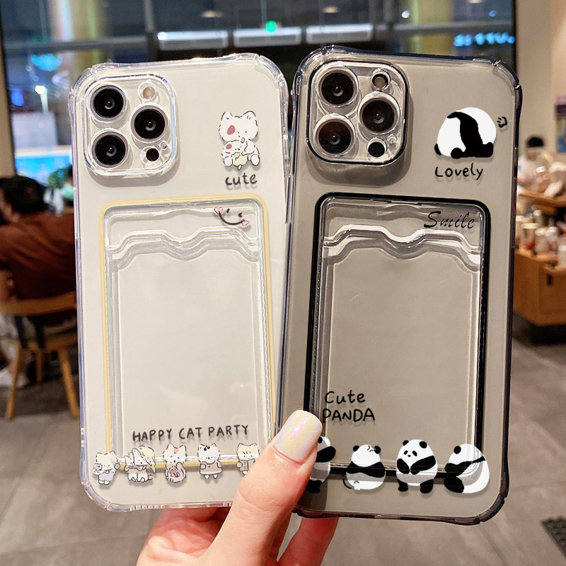 Cute Black Cat Phone Case For  – Phone Cases With Wallet recenzja i cena