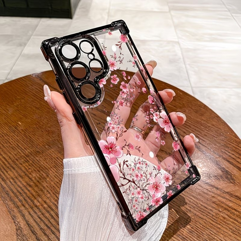 Cherry Blossom Electroplated F – Phone Cases For Samsung Galaxy recenzja i cena