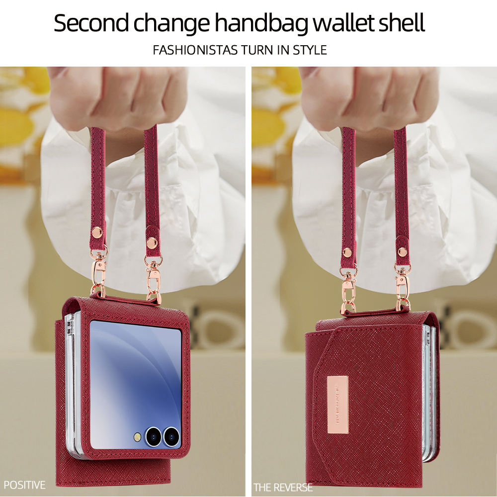 VIETAO Dark Red PU Leather Wal – Phone Cases With Wallet recenzja i cena