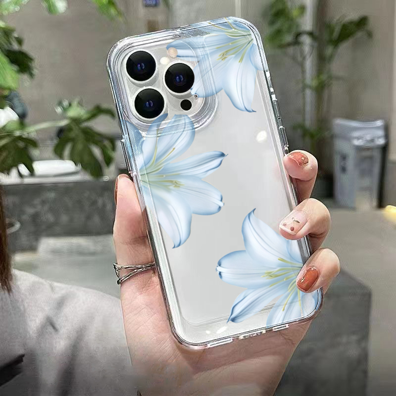 Fashion Exquisite White Lily F – Phone Cases Mous recenzja i cena