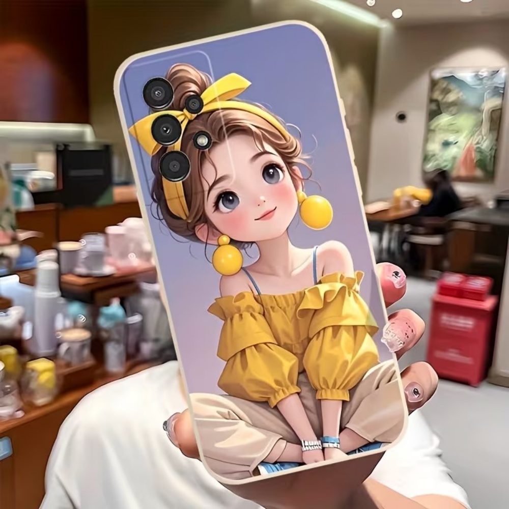 Cute Cartoon Girl Pattern Desi – Cute Cartoon Case recenzja i cena