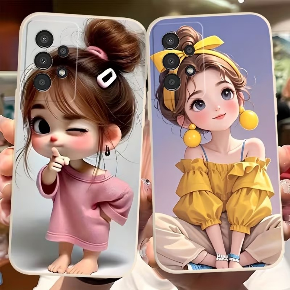 Cute Cartoon Girl Pattern Desi – Cute Cartoon Case recenzja i cena