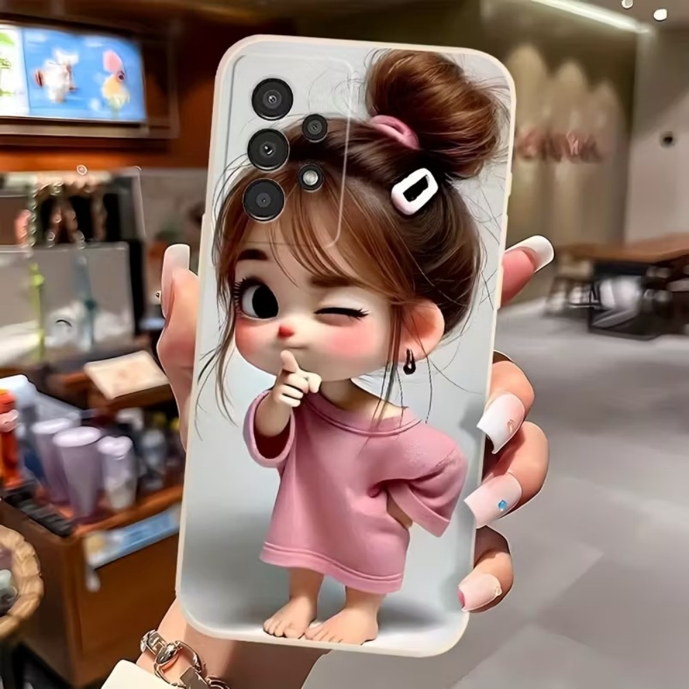 Cute Cartoon Girl Pattern Desi – Cute Cartoon Case recenzja i cena