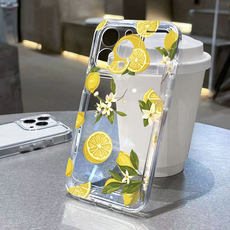 Summer Fruit Lemon Flower Clea – Phone Cases For Samsung Galaxy recenzja i cena