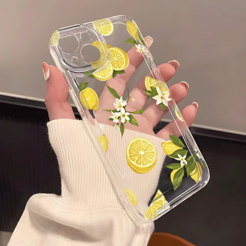 Summer Fruit Lemon Flower Clea – Phone Cases For Samsung Galaxy recenzja i cena