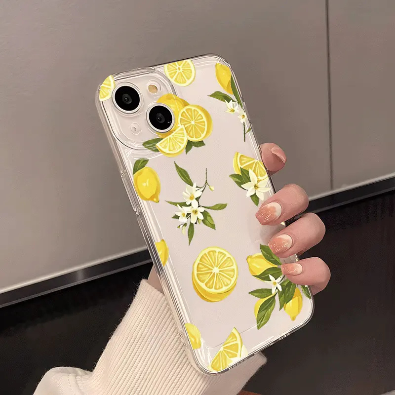 Summer Fruit Lemon Flower Clea – Phone Cases For Samsung Galaxy recenzja i cena