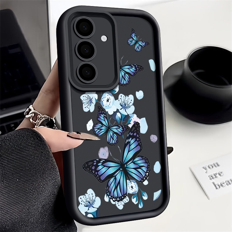 Blue Butterfly TPU Case For Sa – Phone Cases Blue recenzja i cena