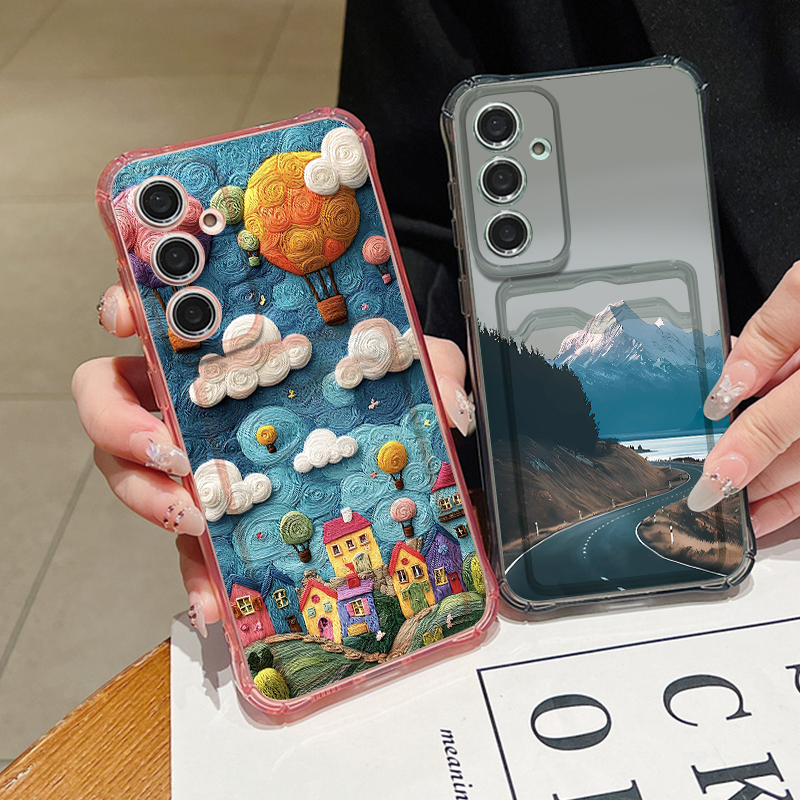 Mountain Landscape Pattern Pho – Phone Cases With Wallet recenzja i cena