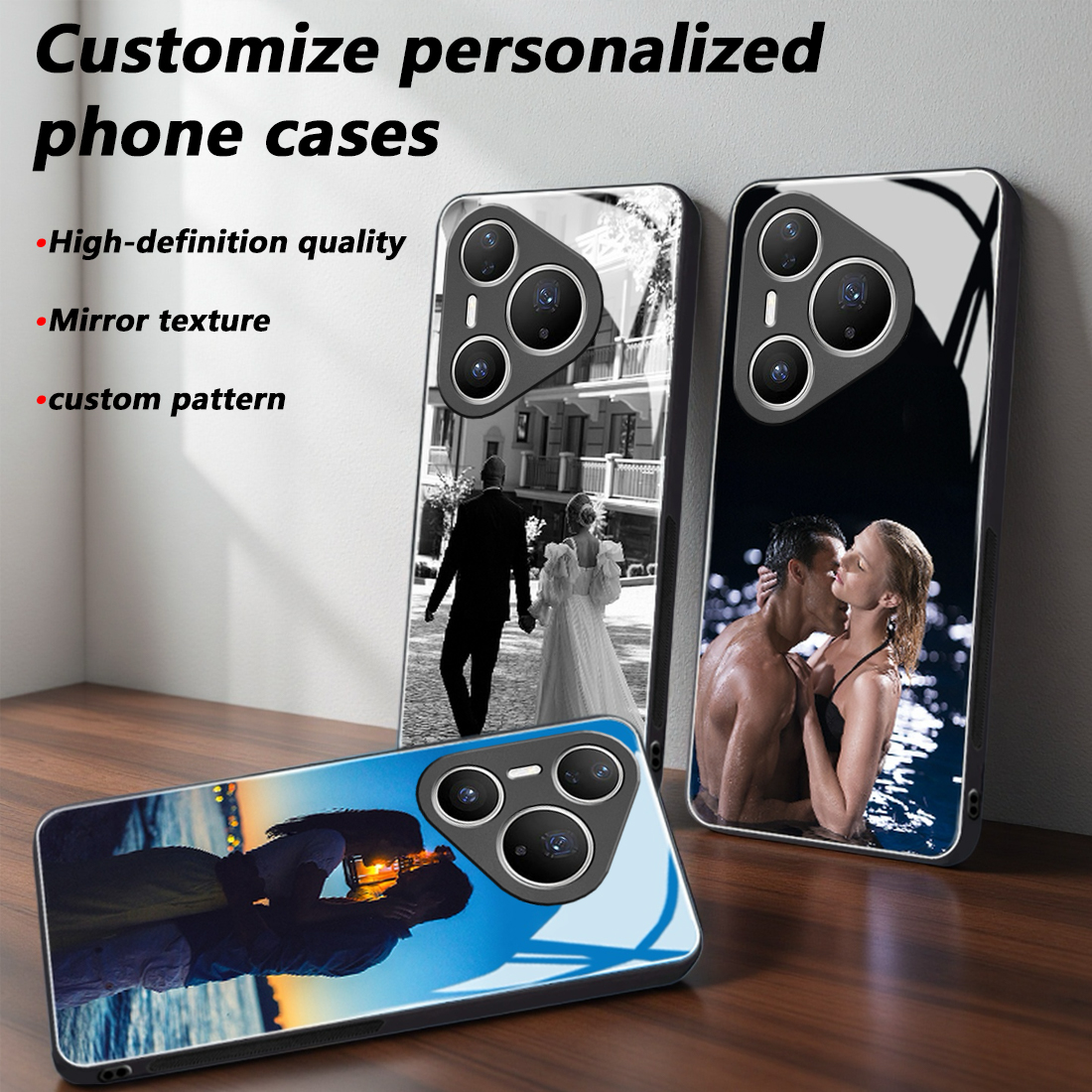 Custom Photo Mirror Glass Phon – Phone Cases Customized recenzja i cena