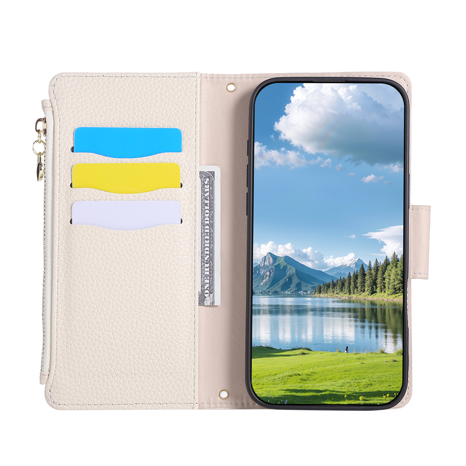 Crossbody Zipper Card Solt Wal – Phone Cases With Wallet recenzja i cena
